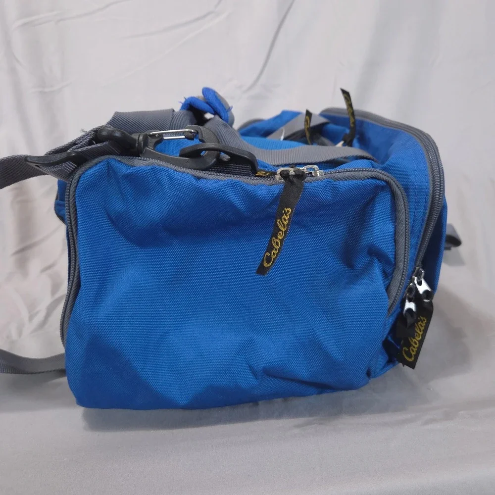 Cabelas Catch-All Gear Bag Weather Resistant 6 Pocket Fishing Hunting Travel NWT
